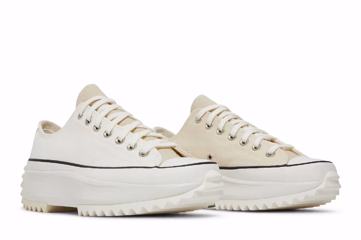 Converse Run Star Hike Low Summer Denim - Vintage White, view 9