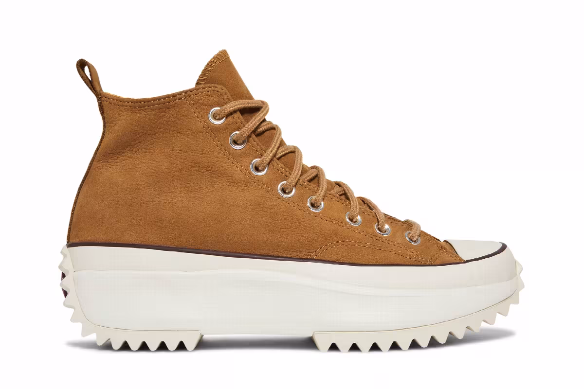 Converse Run Star Hike High Wheat, view 2