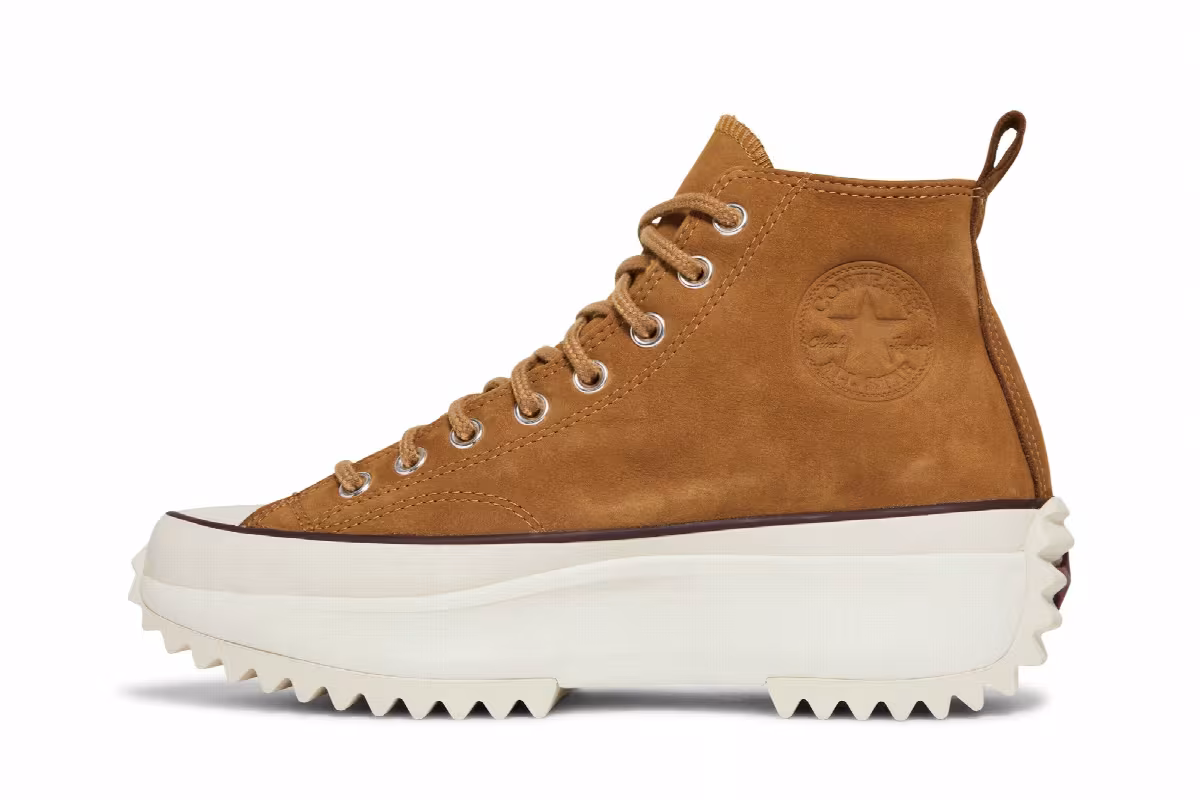 Converse Run Star Hike High Wheat, view 4