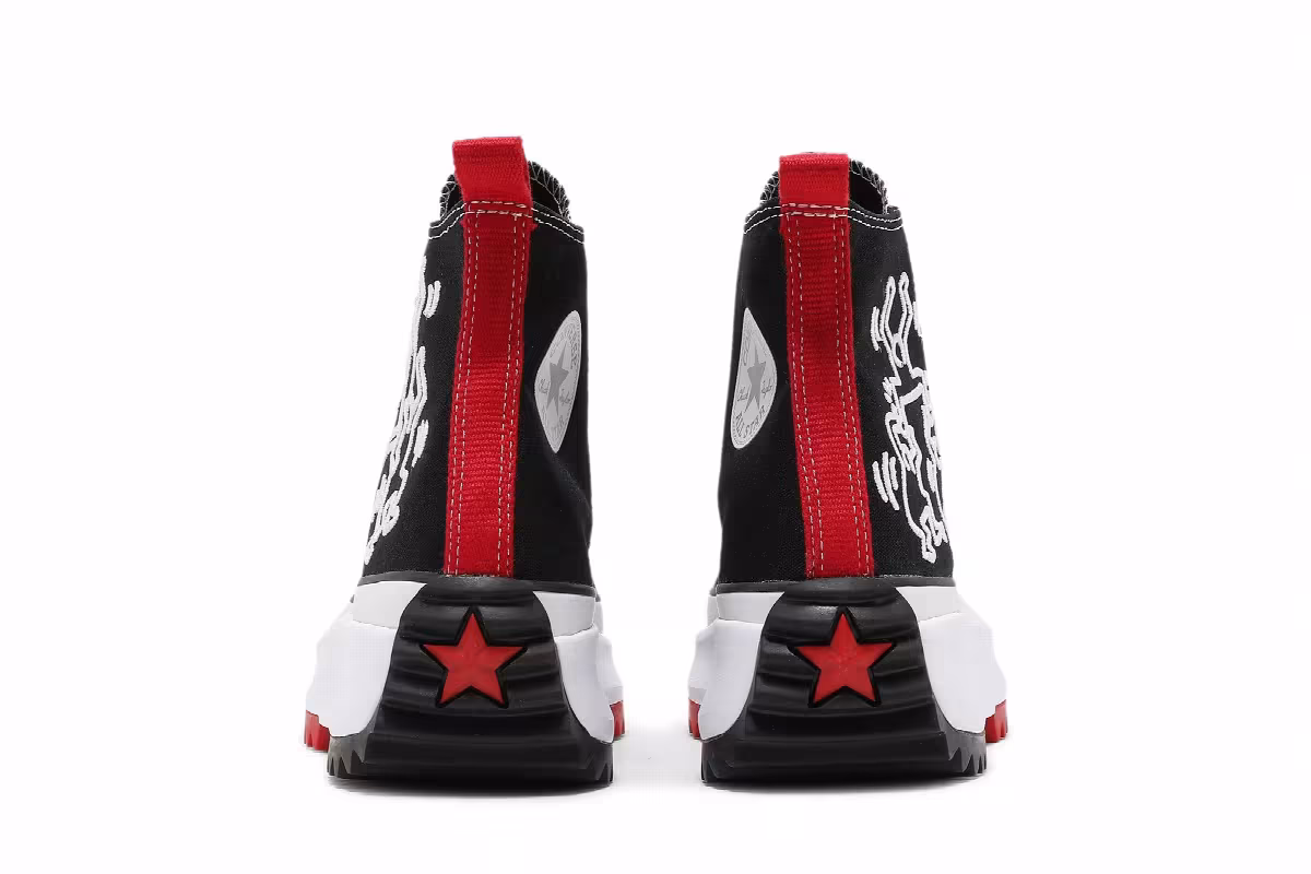 Keith Haring x Converse Run Star Hike, view 7