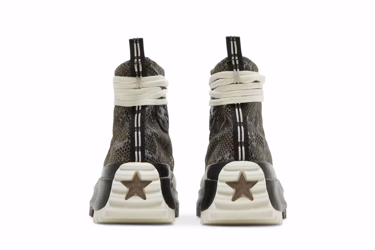 Converse Run Star Hike Black Snakeskin, view 7