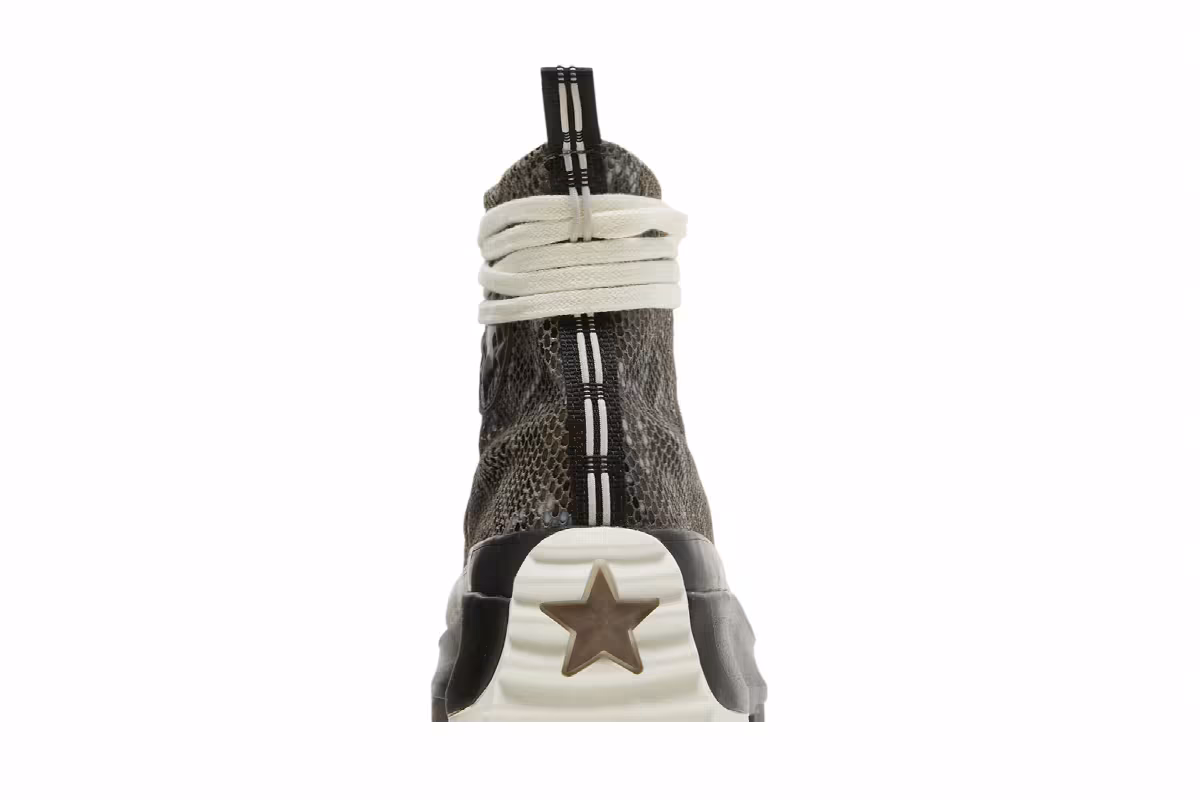Converse Run Star Hike Black Snakeskin, view 8