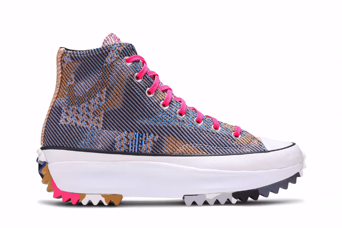 Converse Run Star Hike High Knit Mashup, view 2