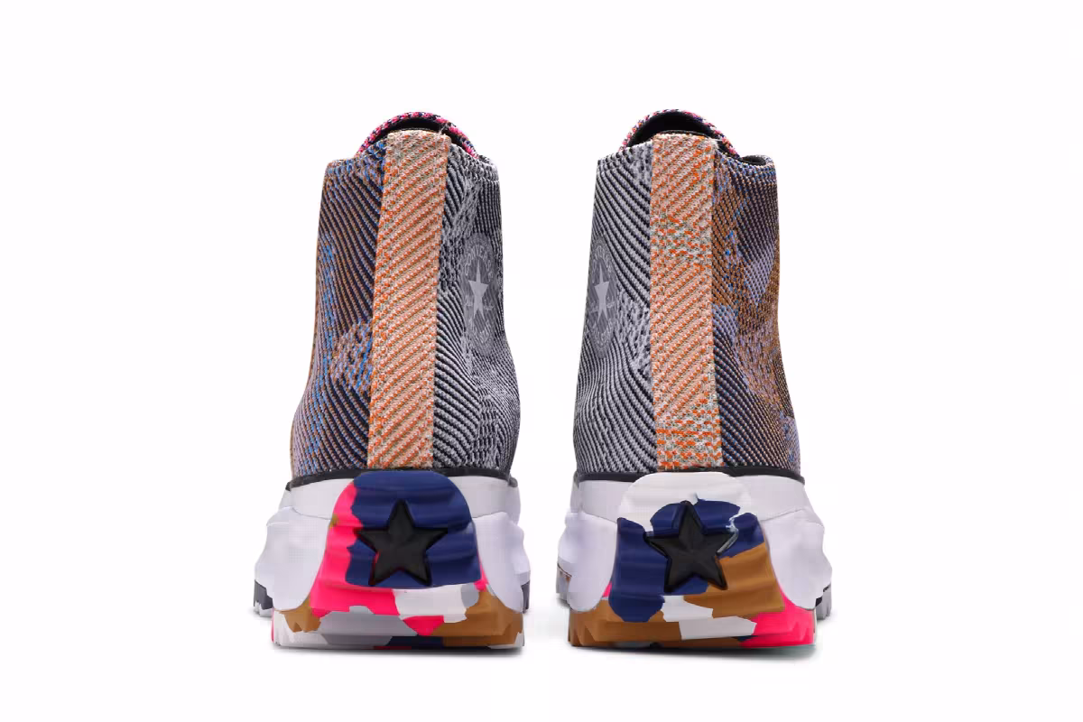 Converse Run Star Hike High Knit Mashup, view 7