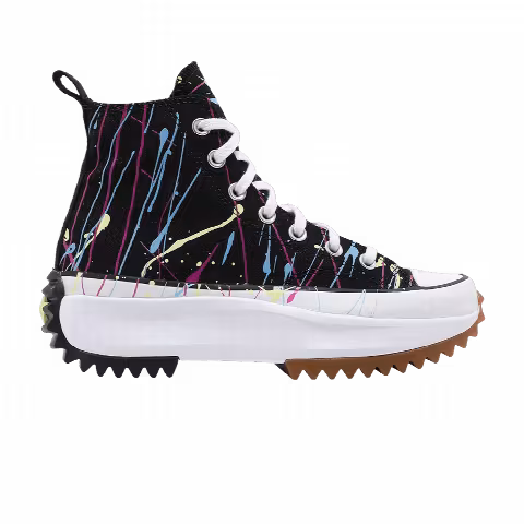 Converse Wmns Run Star Hike High 'Splatter Paint - Black'