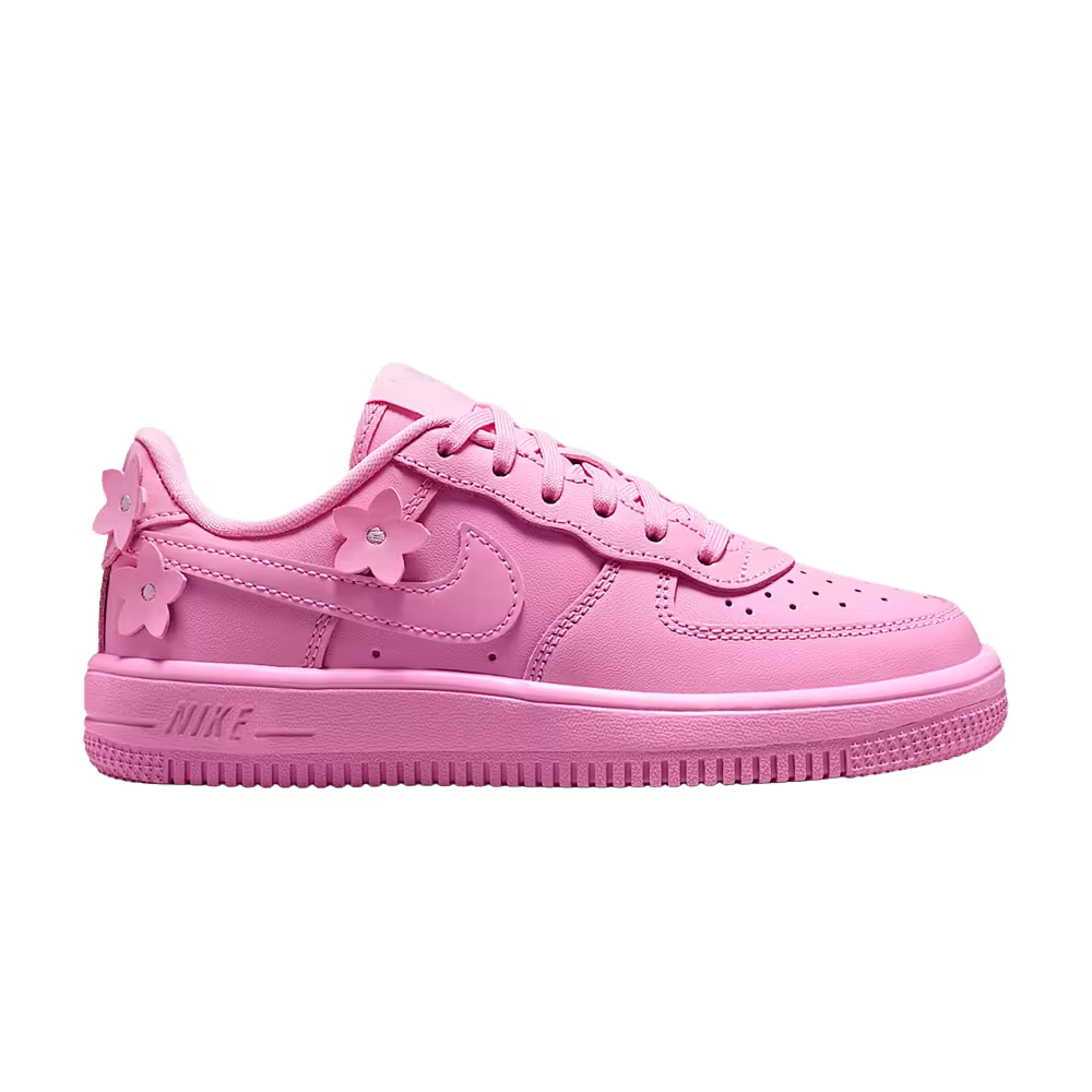 Nike Force 1 PS Pink Rise Pink Foam Metallic Silver Pink Rise