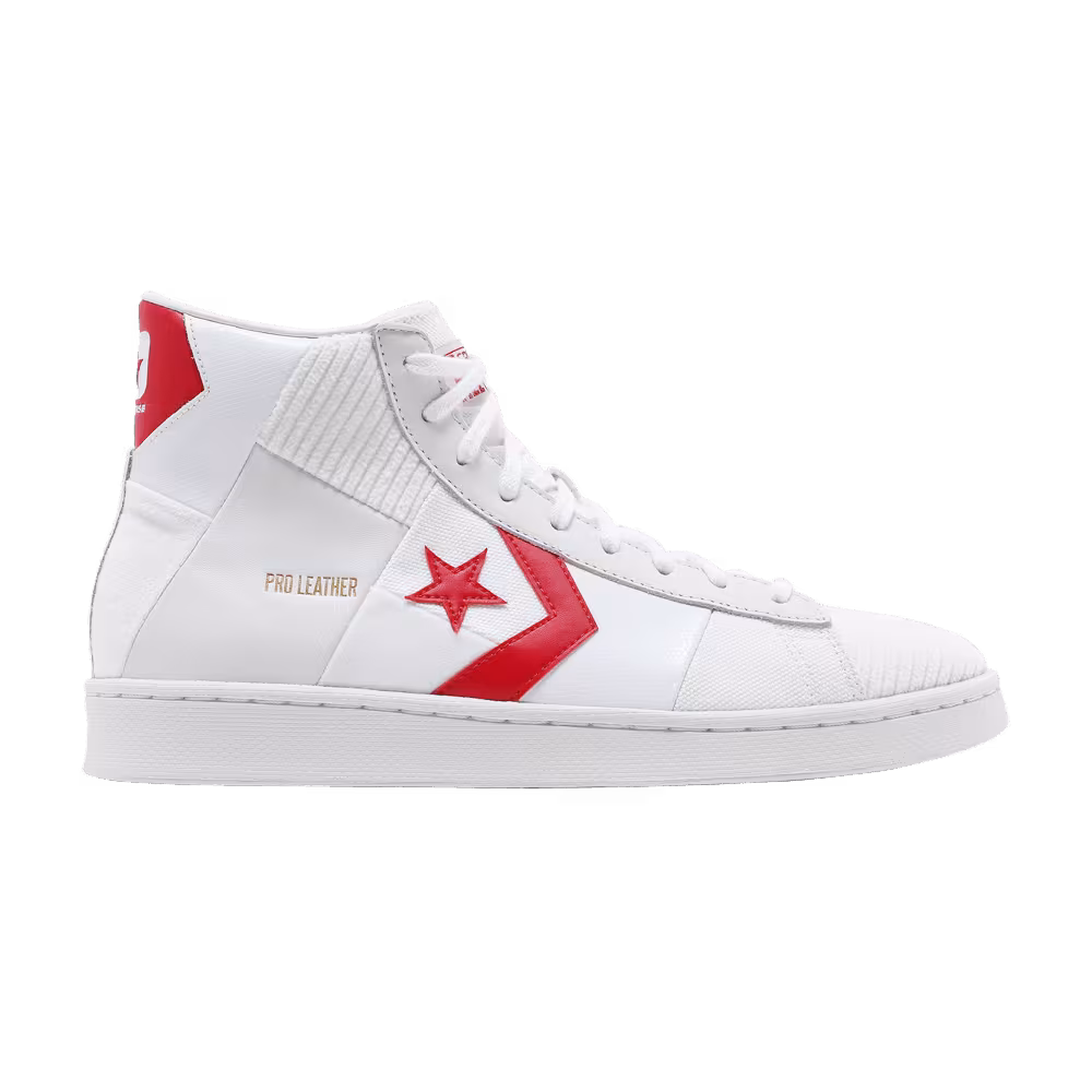 Converse Pro Leather High Summer Drip - White University Red