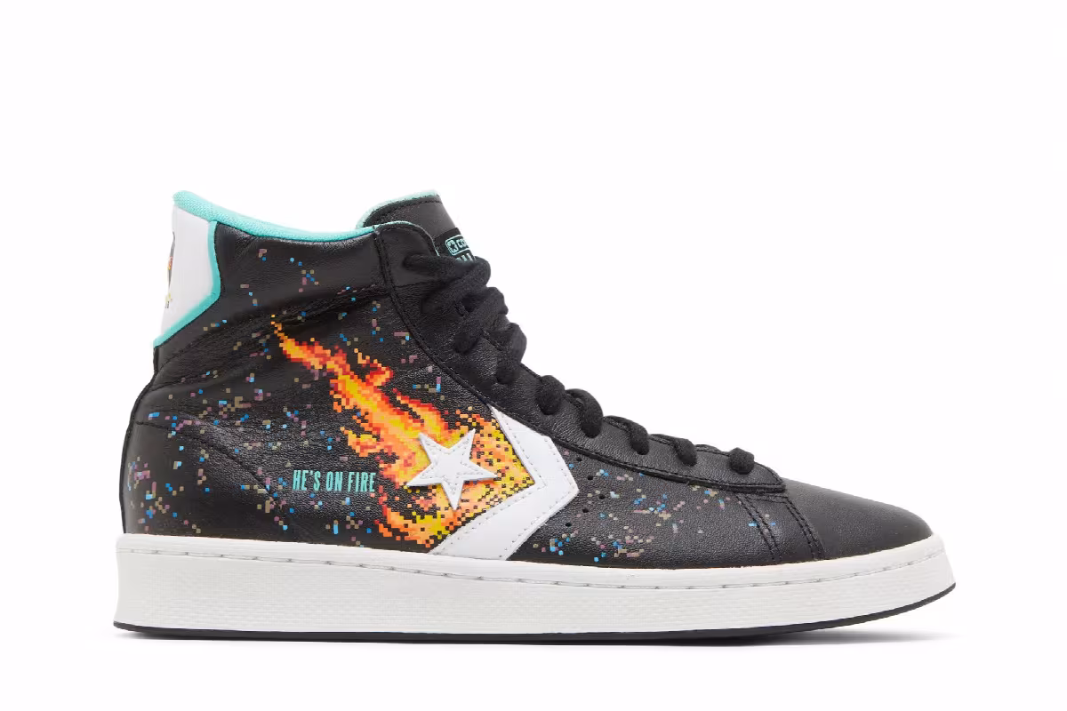NBA Jam x Converse Pro Leather High He's On Fire!, view 2