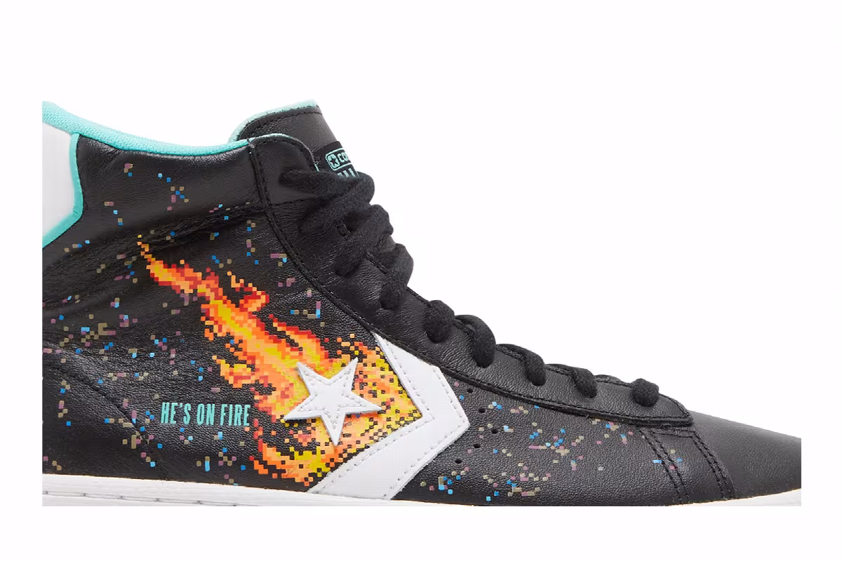 NBA Jam x Converse Pro Leather High He's On Fire!, view 3
