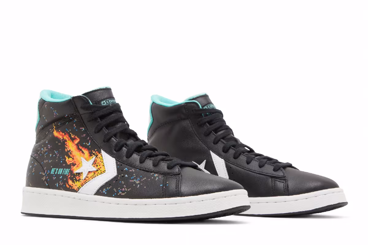 NBA Jam x Converse Pro Leather High He's On Fire!, view 9