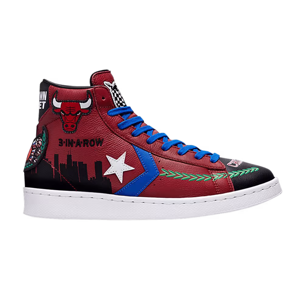 Chinatown Market x Converse Pro Leather High Bulls Championship Jacket