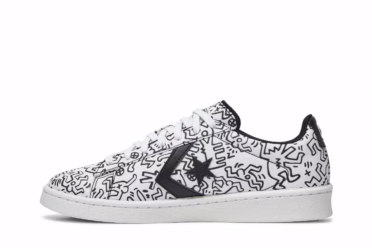 Keith Haring x Converse Pro Leather Low, view 4