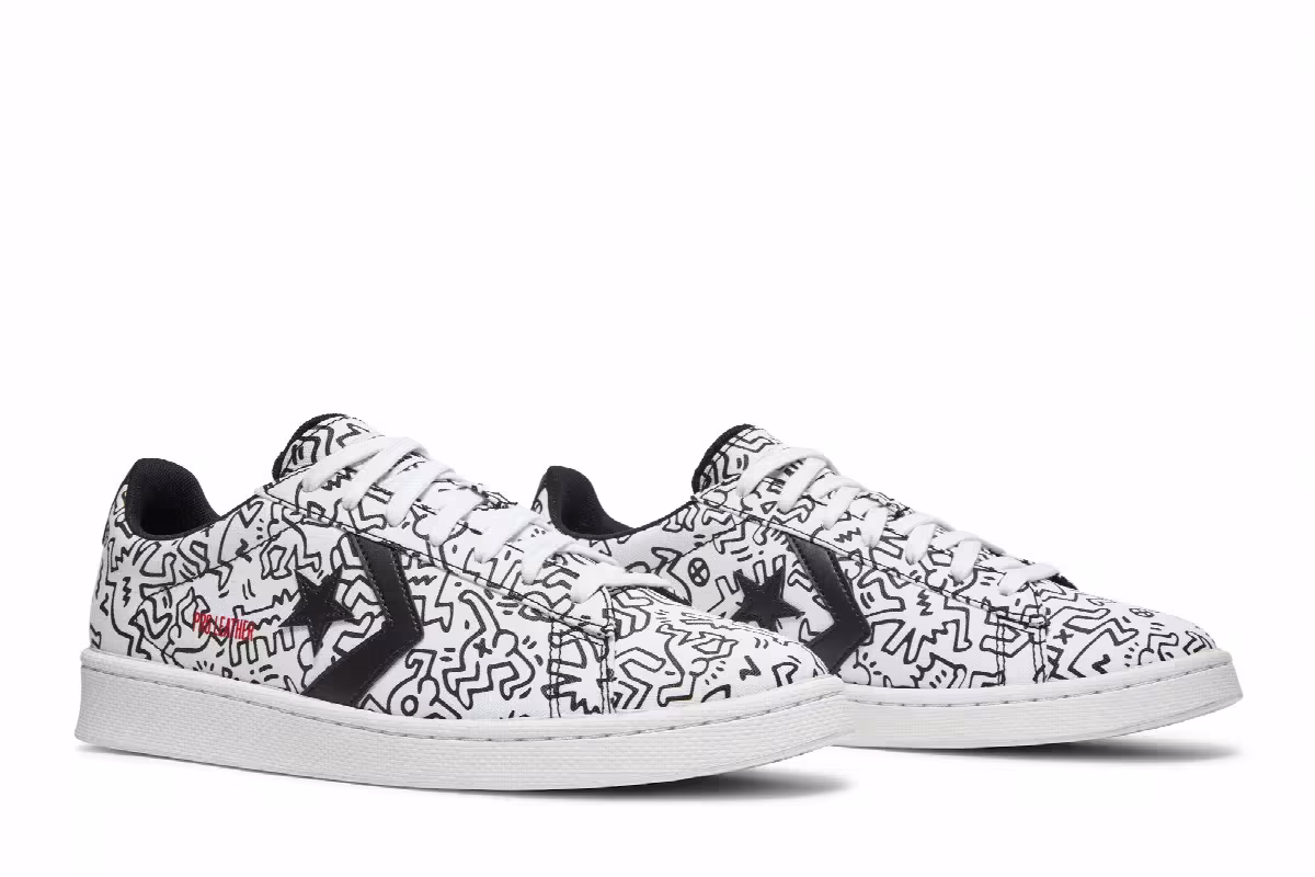 Keith Haring x Converse Pro Leather Low, view 9
