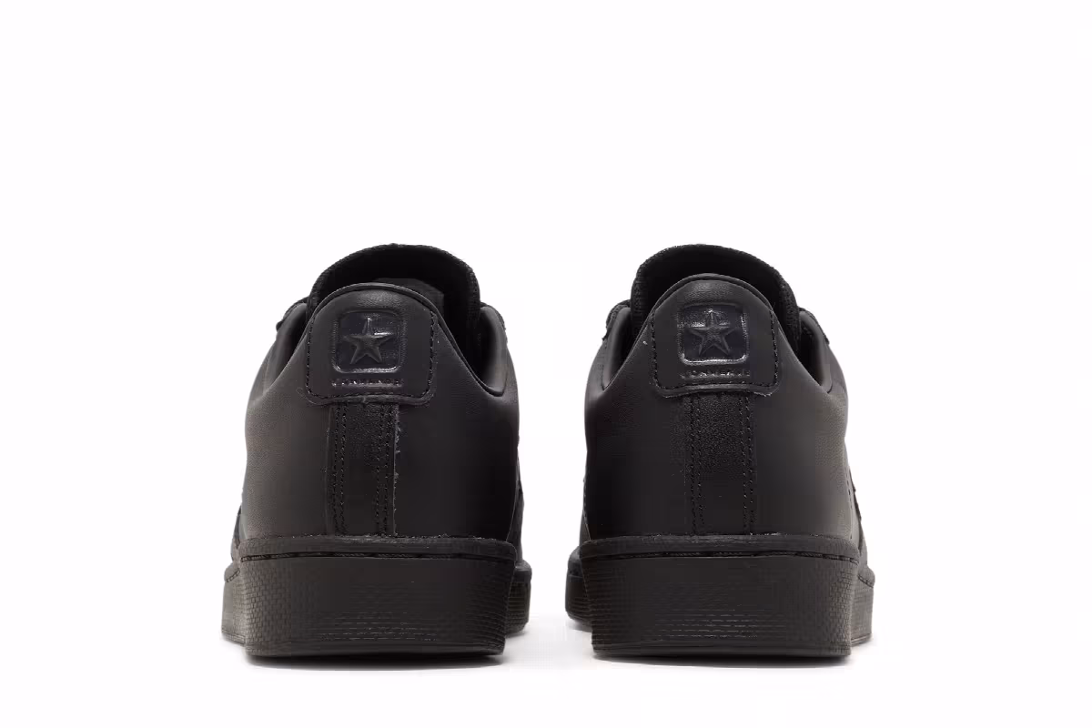 Converse Pro Leather Low Monocolor Black, view 7