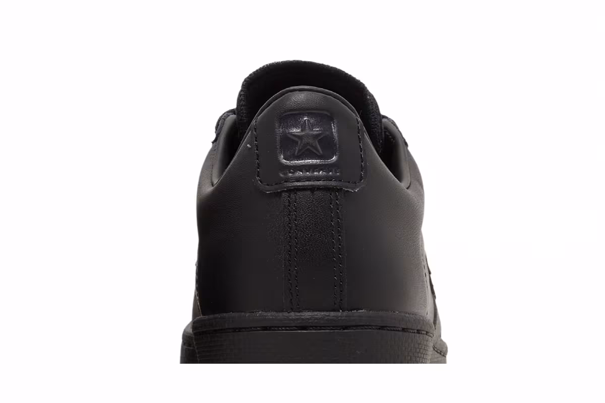 Converse Pro Leather Low Monocolor Black, view 8
