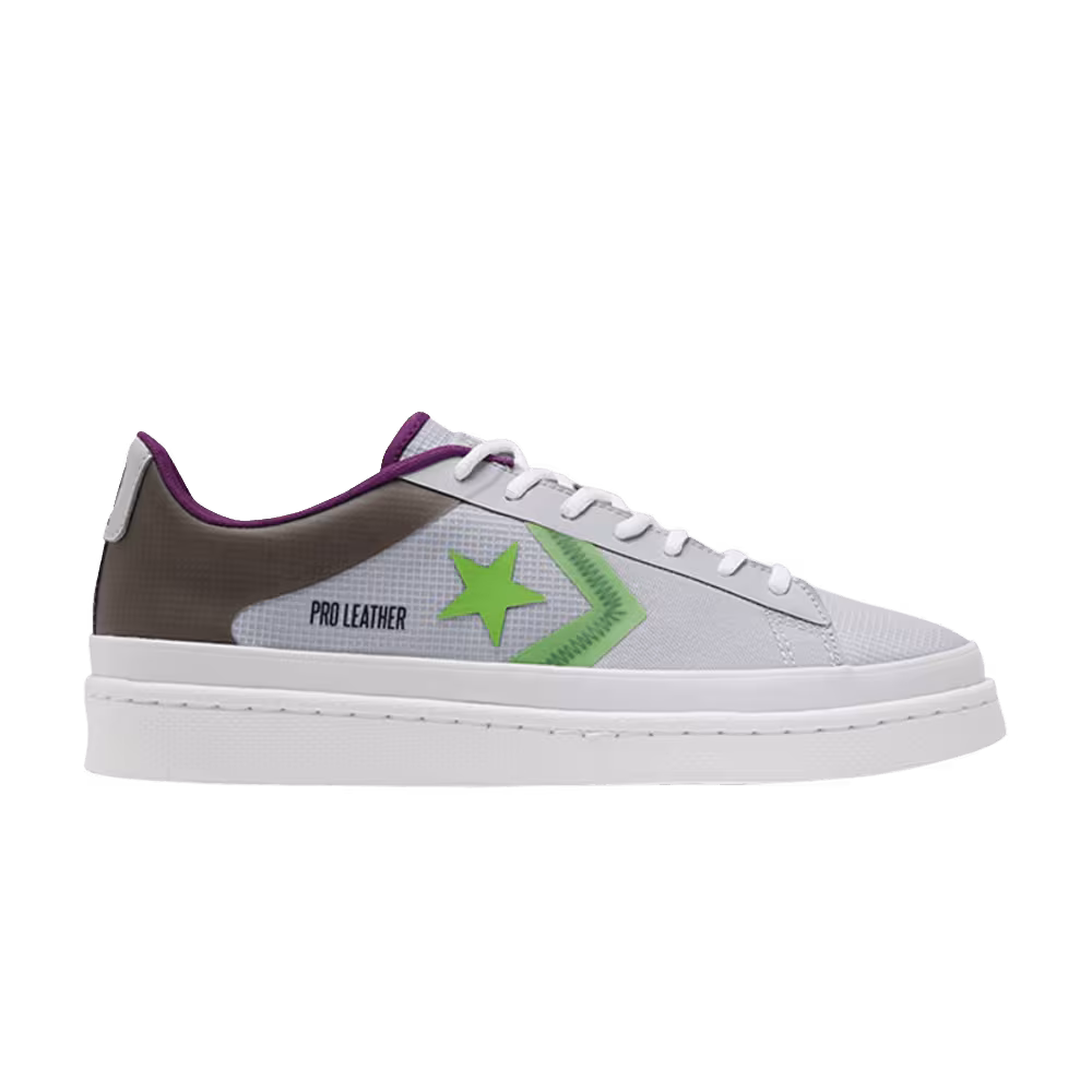 Converse Pro Leather Low Miami Vibez - Gravel Bold Wasabi