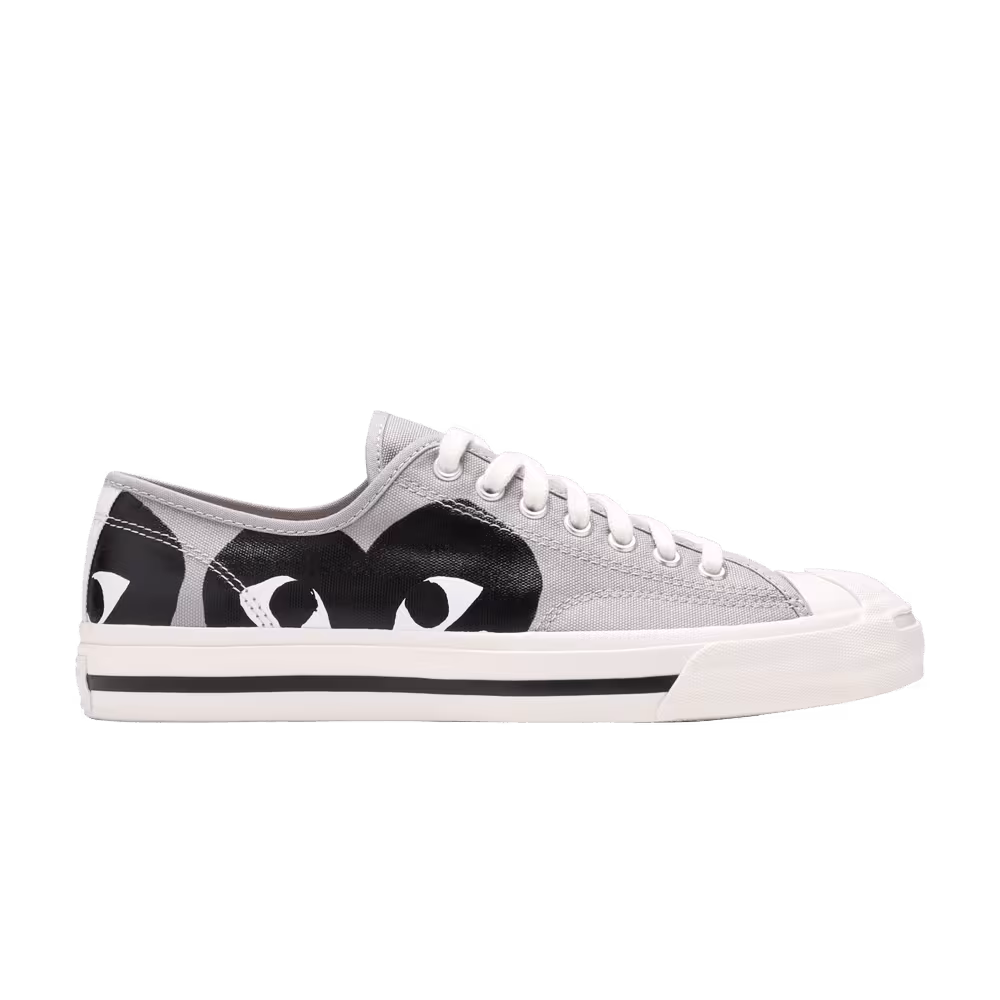 Comme des Garçons PLAY x Converse Jack Purcell Drizzle Black