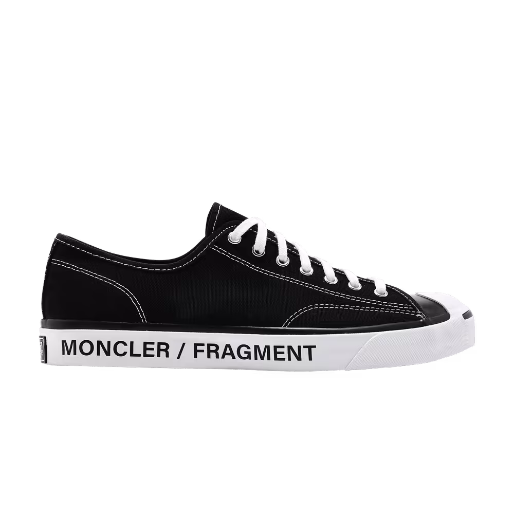 Fragment Design x Moncler x Converse Jack Purcell Black