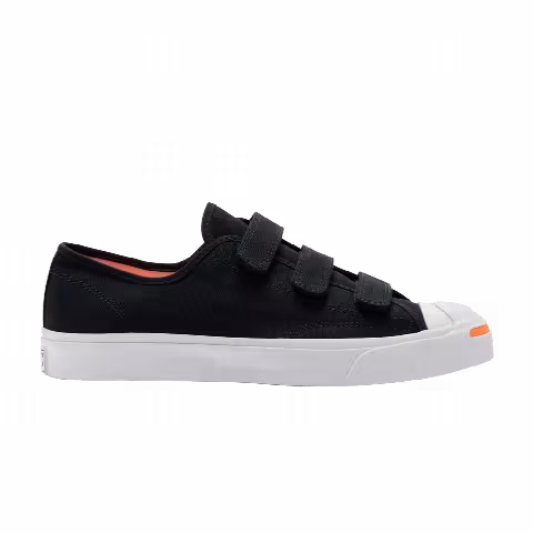 Converse Jack Purcell Low Easy-On 'Black Total Orange'