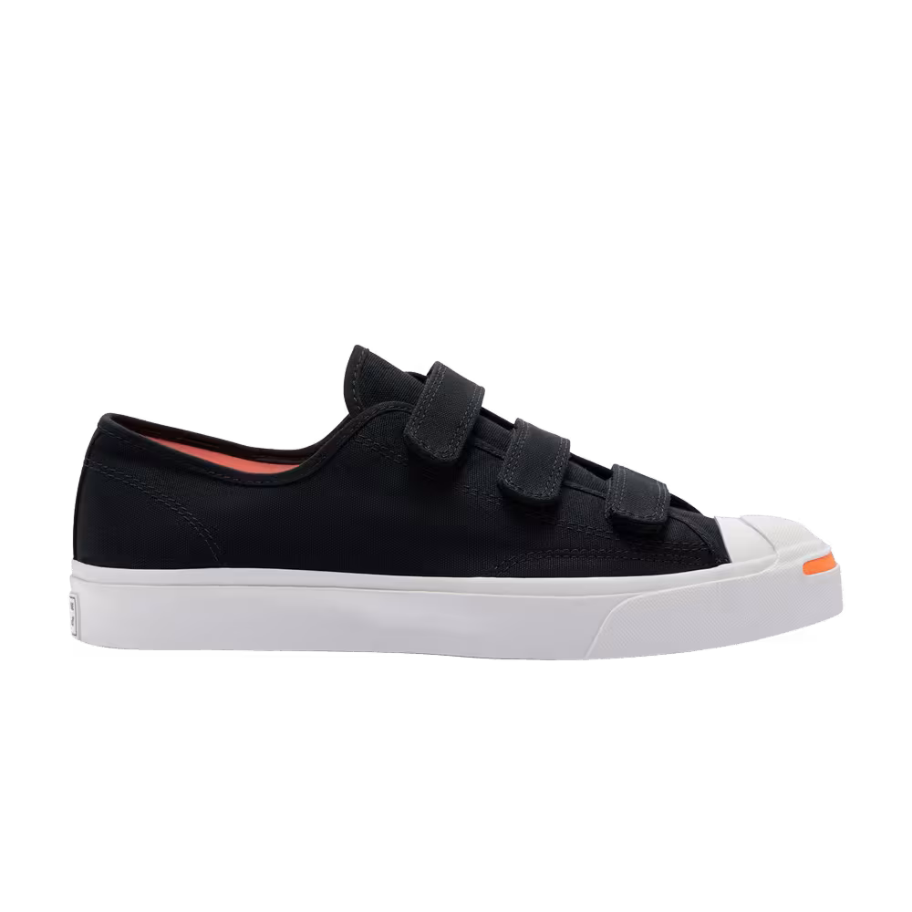 Converse Jack Purcell Low Easy-On Black Total Orange