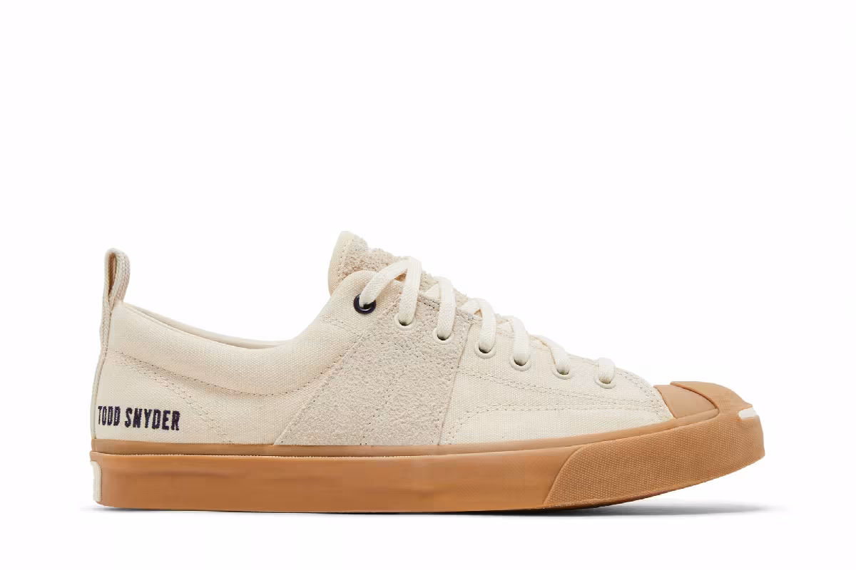 Todd Snyder x Converse Jack Purcell Egret Gum, view 2