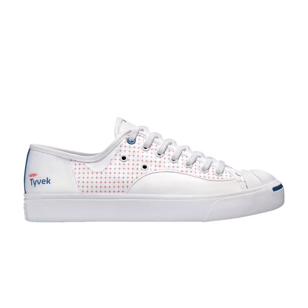 DuPont Tyvek x Converse Jack Purcell Rally White Princess Blue
