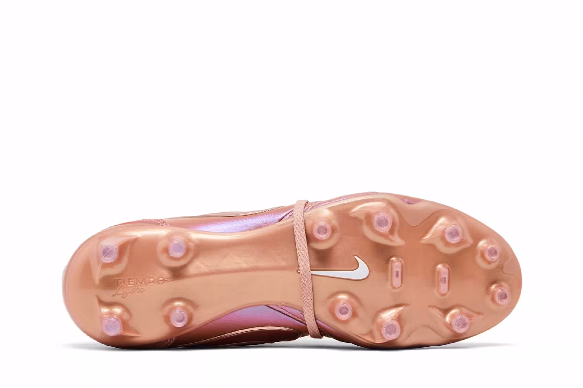 Nike Tiempo Ligera 4 FG Metallic Red Bronze, view 5