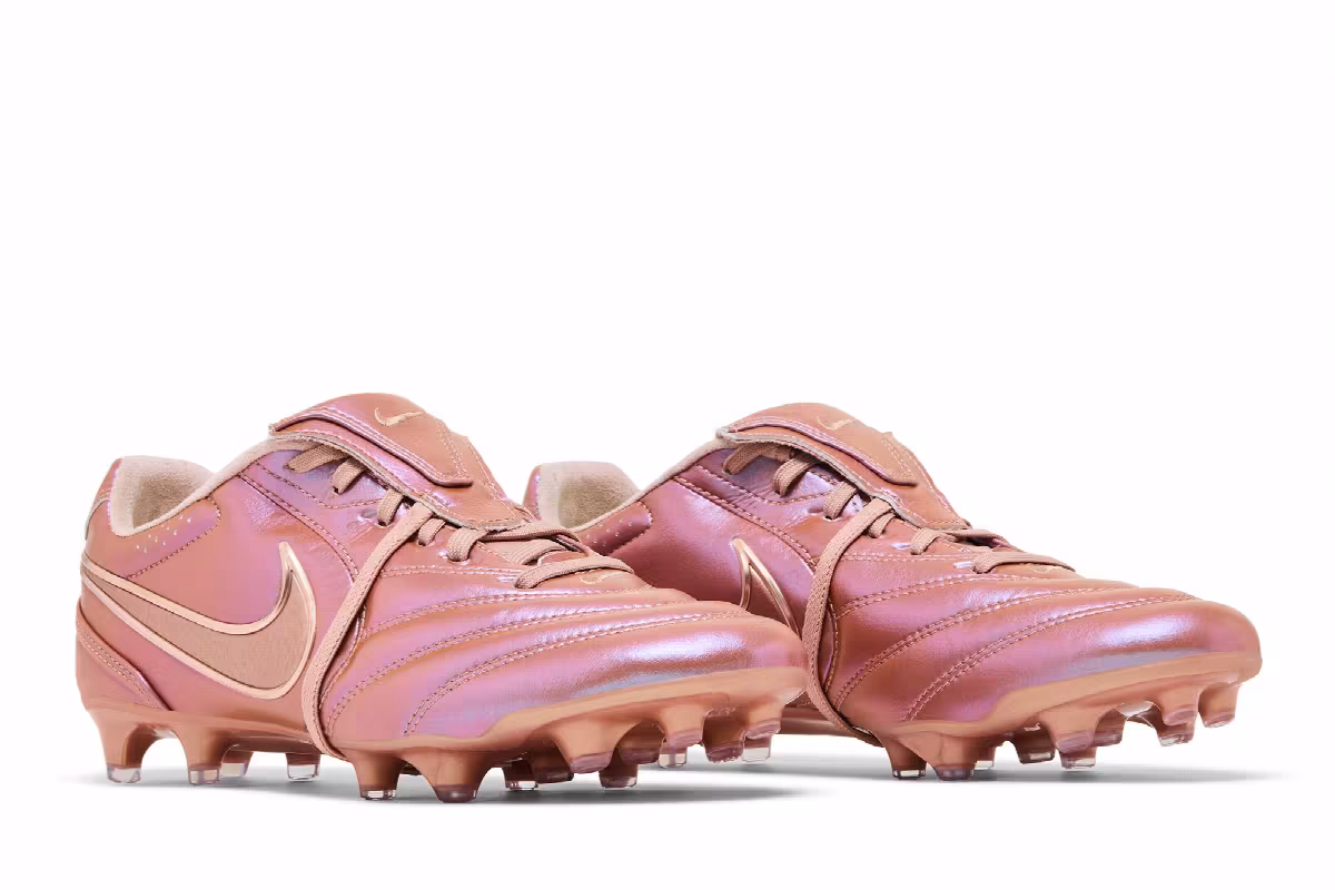 Nike Tiempo Ligera 4 FG Metallic Red Bronze, view 9