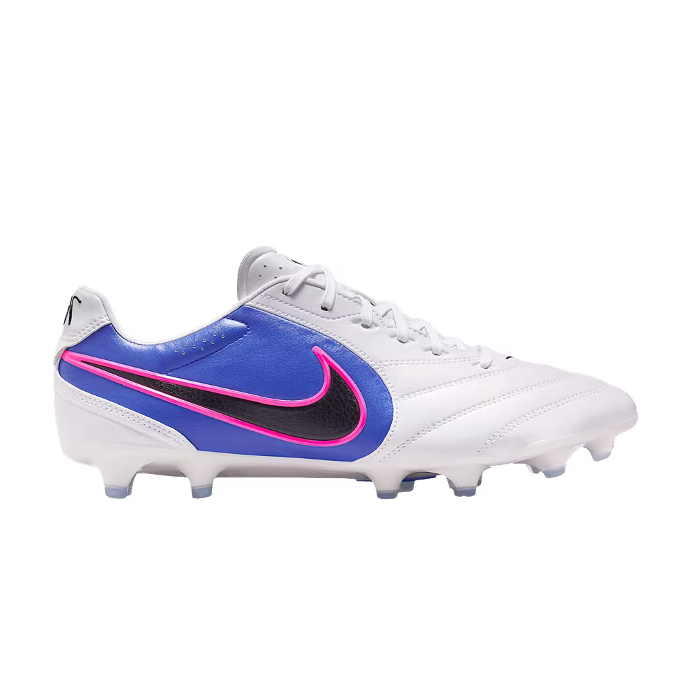 Nike Tiempo Ligera Pro FG Low White Racer Blue Pink