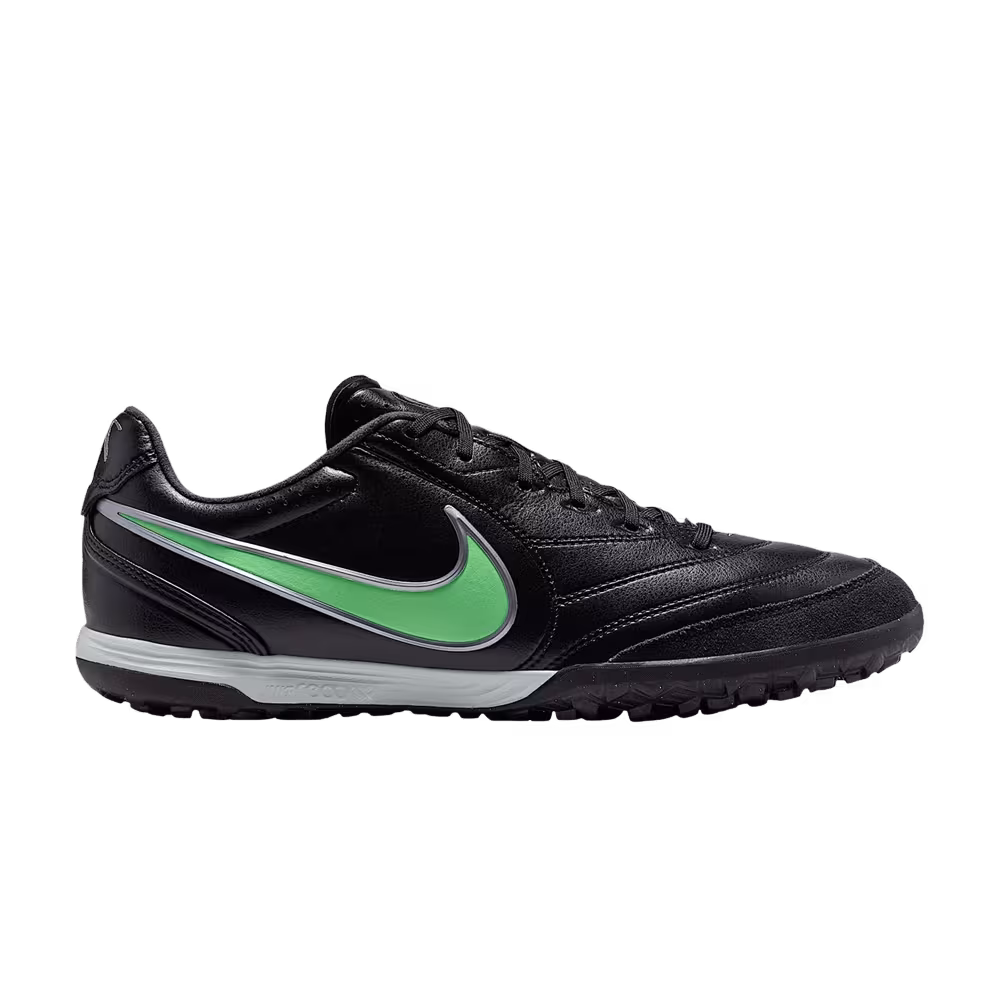 Nike Tiempo Ligera Pro TF Low Black Illusion Green