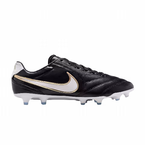 Nike Tiempo Ligera Pro Fg Low 'Black White'