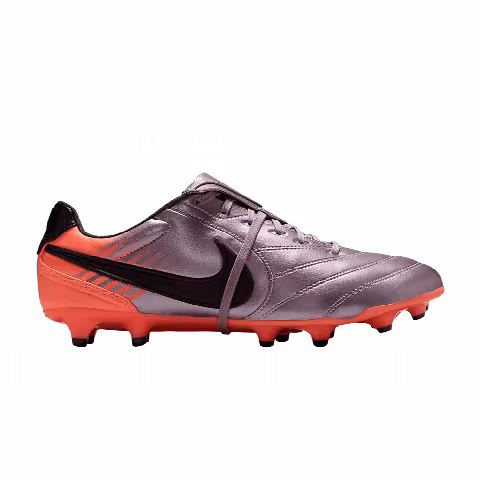 Nike Tiempo Ligera Pro Fg Low 'Bleached Lilac Total Orange Black'