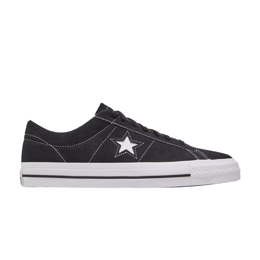 Converse One Star Pro Black White