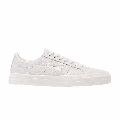 Converse One Star Pro Low 'Croc Emboss - Egret'