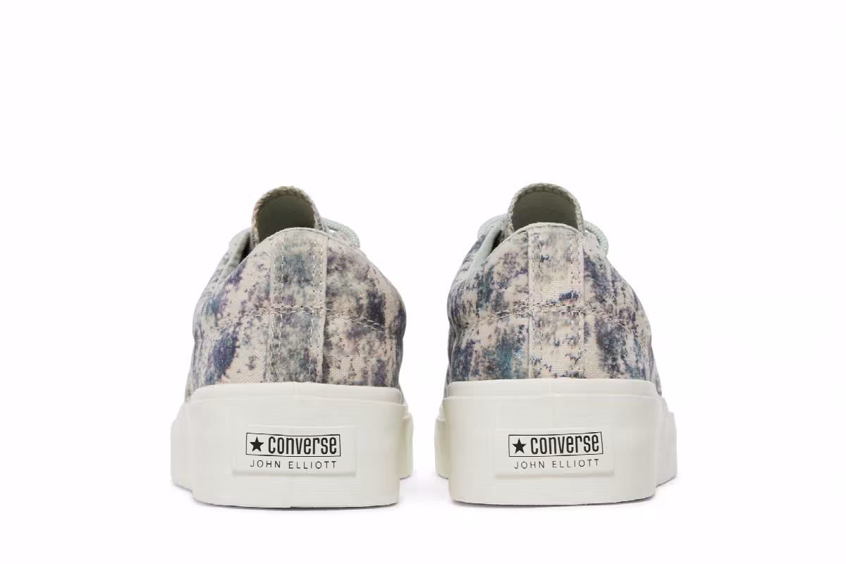 John Elliott x Converse Skid Grip French Oak Green, view 7