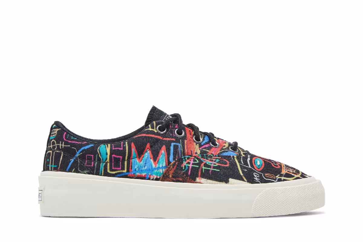 Jean-Michel Basquiat x Converse Skid Grip Kings of Egypt II, view 2