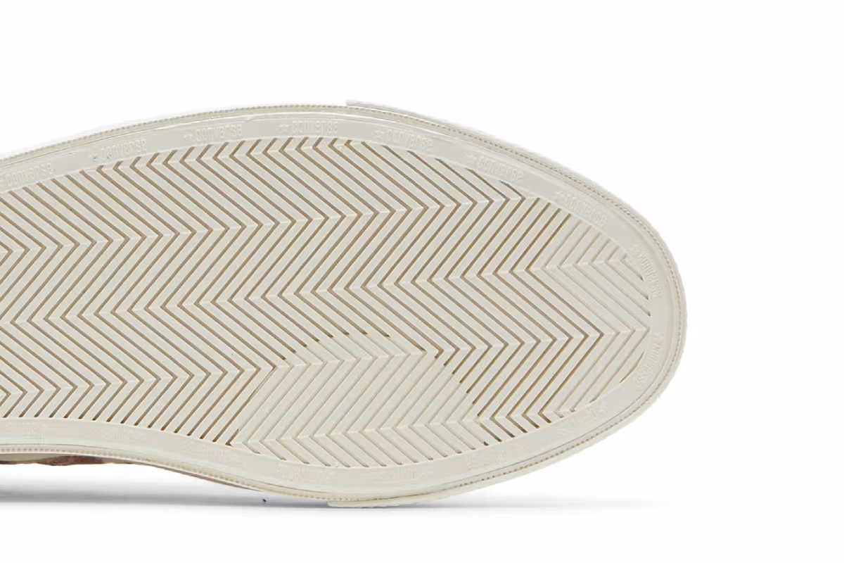 John Elliott x Converse Skid Grip Antique White Brown, view 6