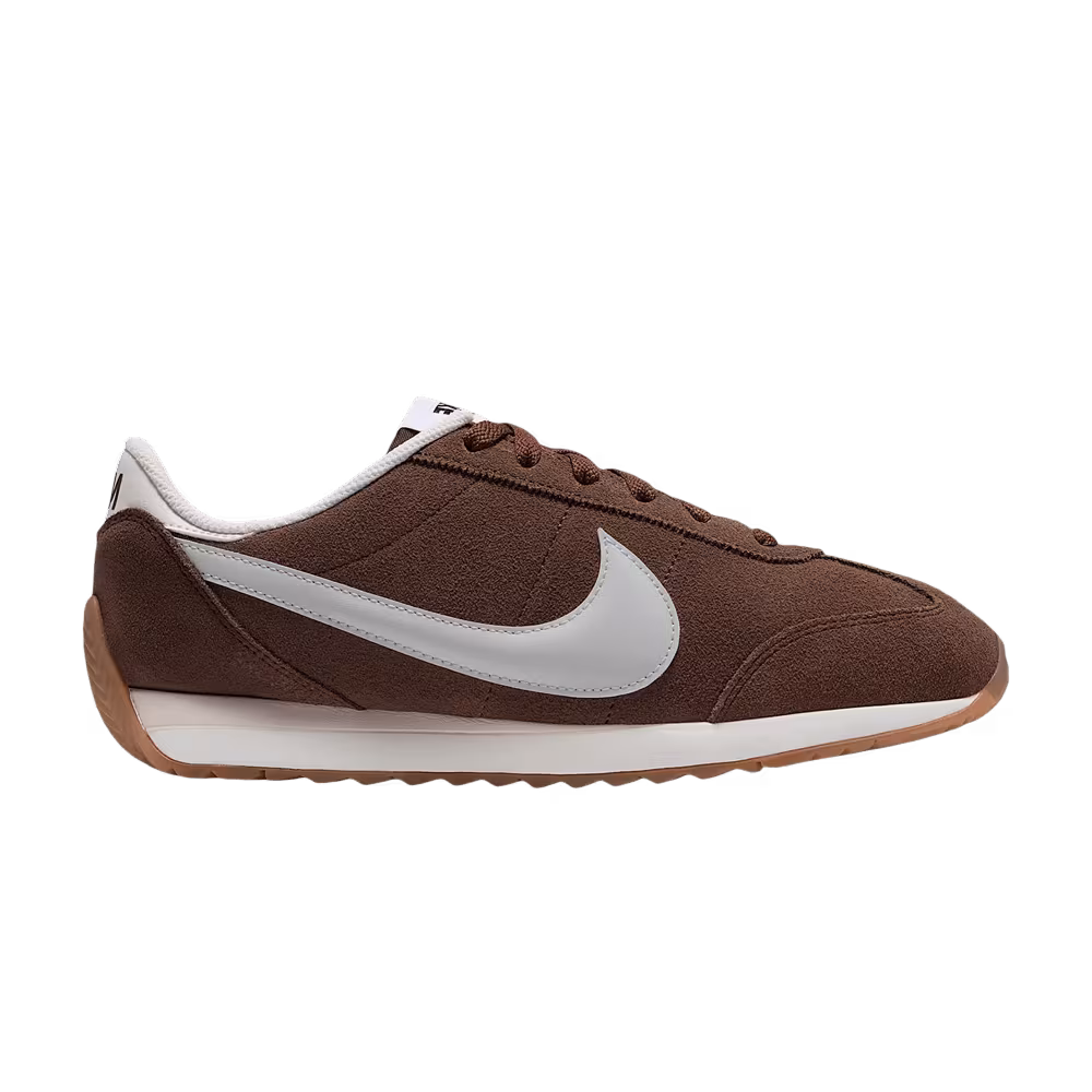Nike Women's Pacific Suede Cacao Wow Gum Medium Brown Sail Chalk