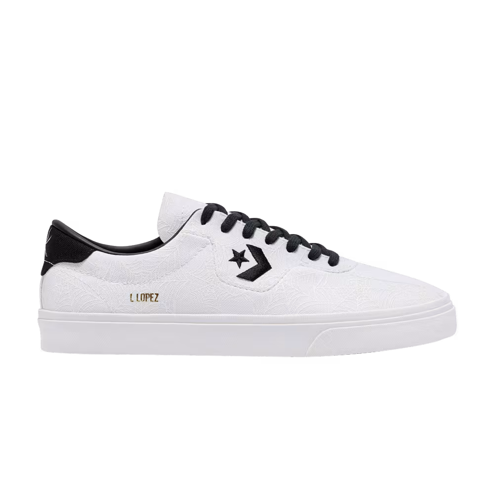 Converse Louie Lopez Pro Webs and Spiders - White Black