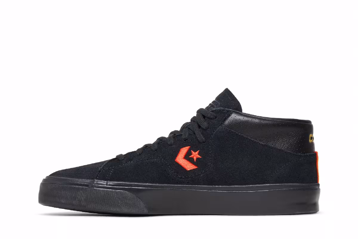 Converse Louie Lopez Pro Mid Mi Gente Capsule - Black Poppy Glow, view 4