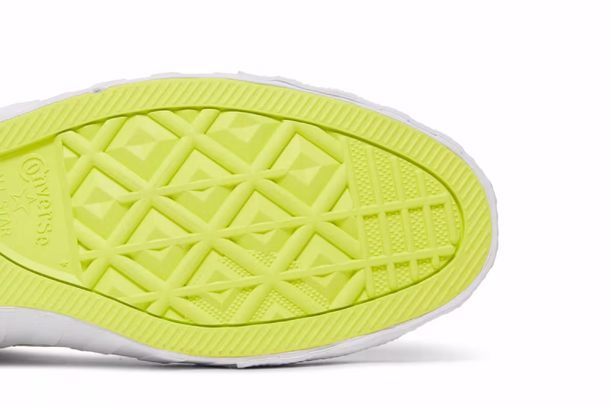 Converse UNT1TL3D High Hi-Vis Collection - White Iridescent, view 6