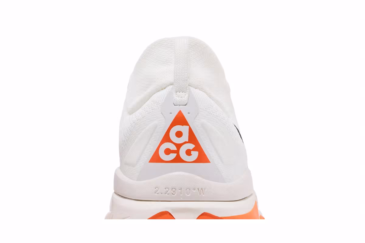 Nike ZoomX ACG Zegama Summit White Safety Orange Black, view 8