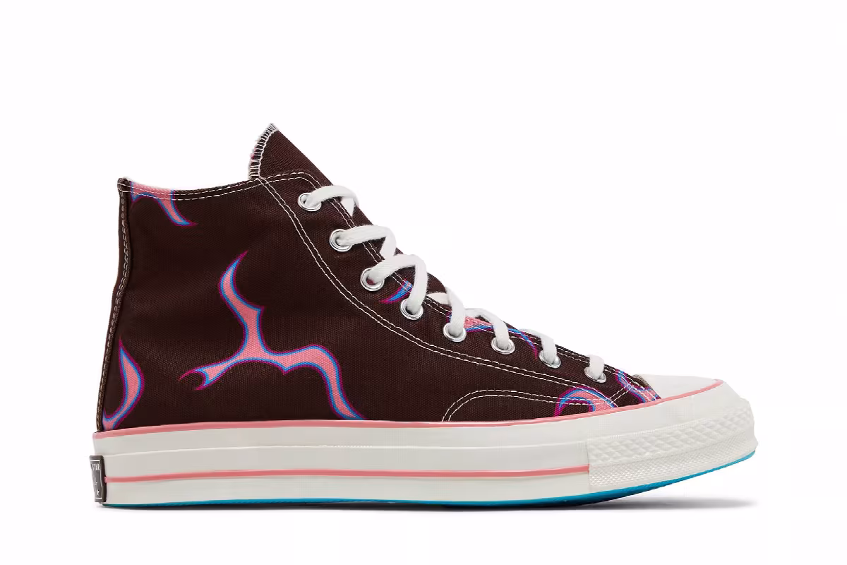 Golf Le Fleur x Converse Chuck 70 High Paprika Flame, view 2