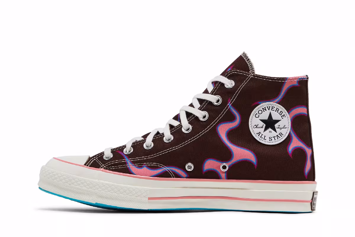 Golf Le Fleur x Converse Chuck 70 High Paprika Flame, view 4