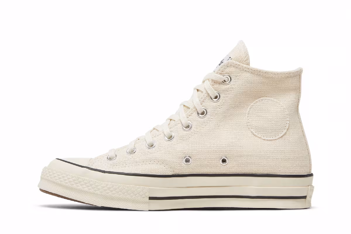 Stussy x Converse Chuck 70 High Fossil, view 4