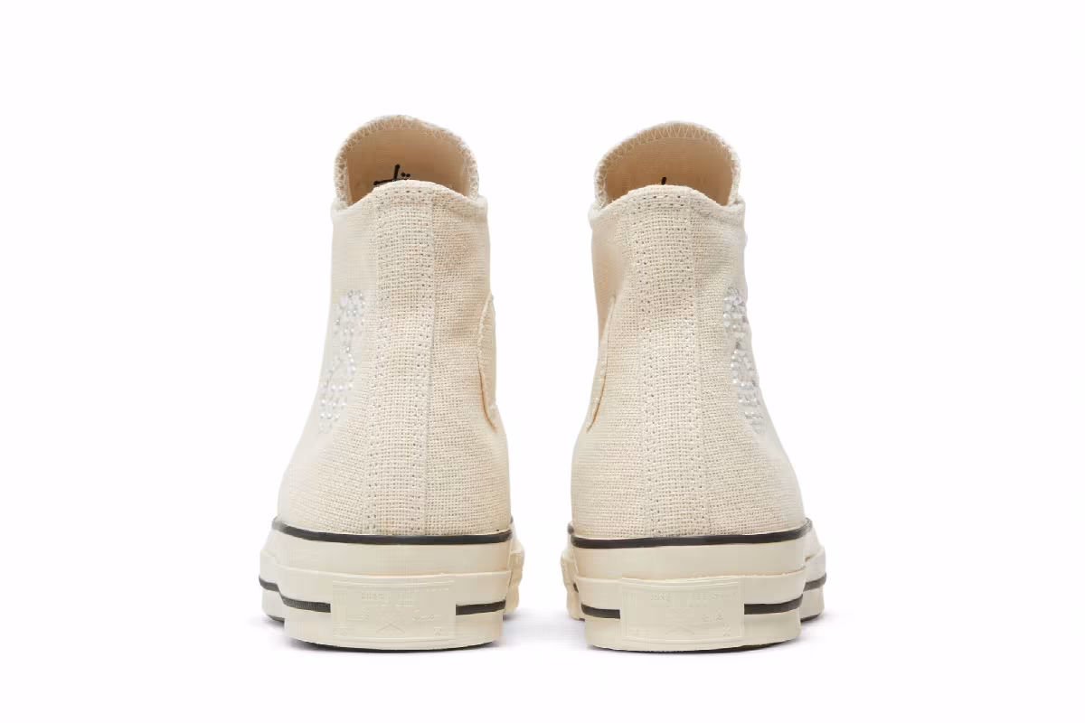 Stussy x Converse Chuck 70 High Fossil, view 7