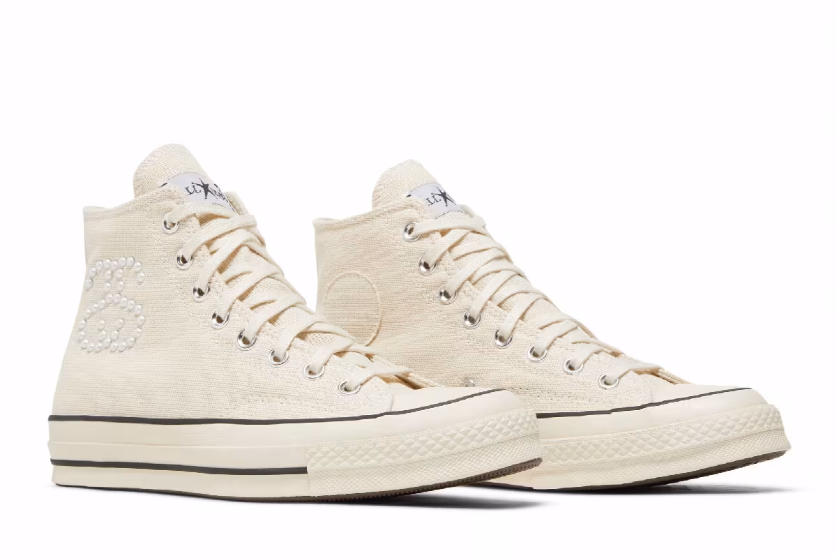 Stussy x Converse Chuck 70 High Fossil, view 9
