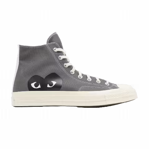 Comme des Garçons PLAY x Converse Chuck 70 High 'Steel Gray' 2023