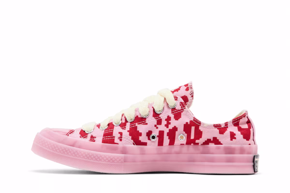 Golf Le Fleur x Converse Chuck 70 Low Digital Leopard Pack - Pink, view 4