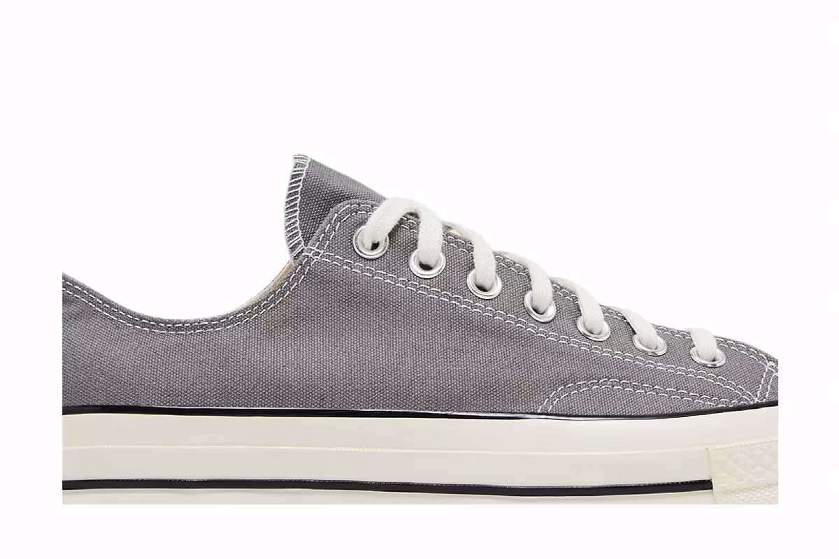 Converse Chuck 70 Vintage Canvas Low Origin Story Grey, view 3